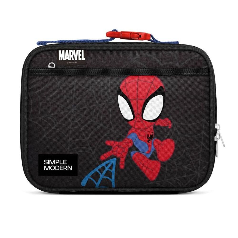 Hadley Classic Molded Lunch Bag - Spidey Kid: Zipper Closure Polyester